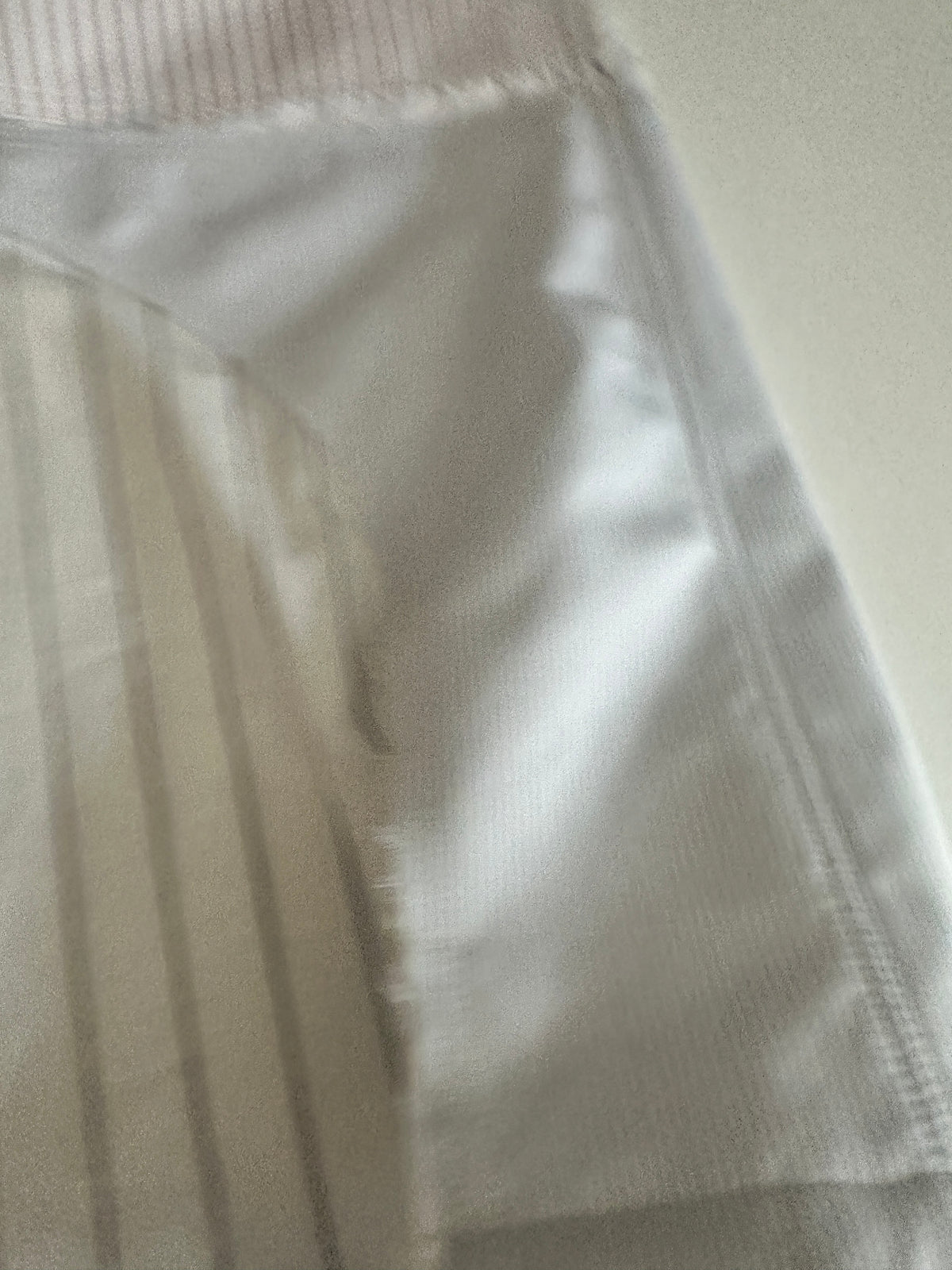 Motorcycle Poplin Pants - White - XS