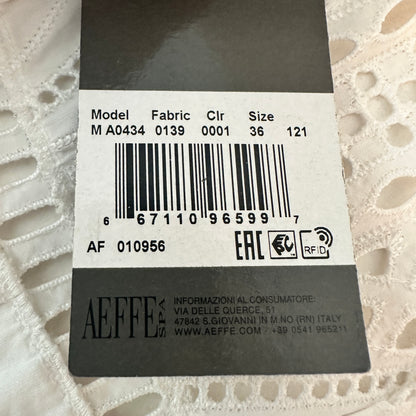 Broderie Anglaise Dress - White - IT 36