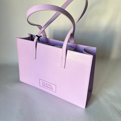 K/STONE Shiny Large Tote - Violetta