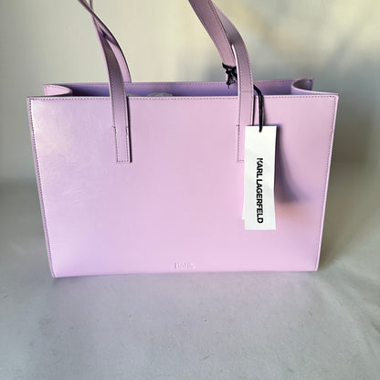 K/STONE Shiny Large Tote - Violetta