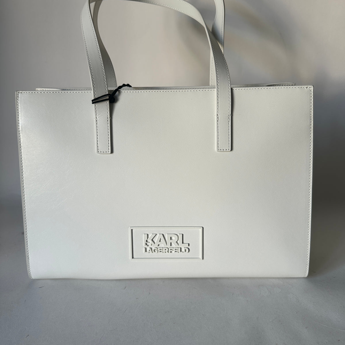 K/STONE Shiny Large Tote - Off White