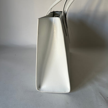 K/STONE Shiny Large Tote - Off White