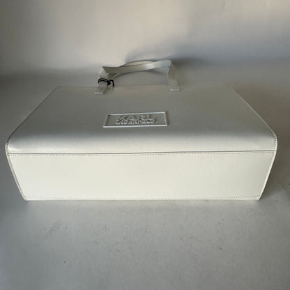 K/STONE Shiny Large Tote - Off White