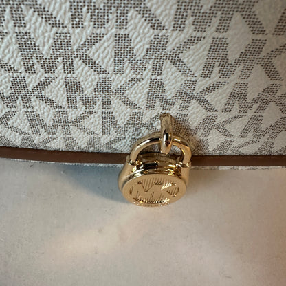 Mila Sling Messenger Monogram - Vanilla