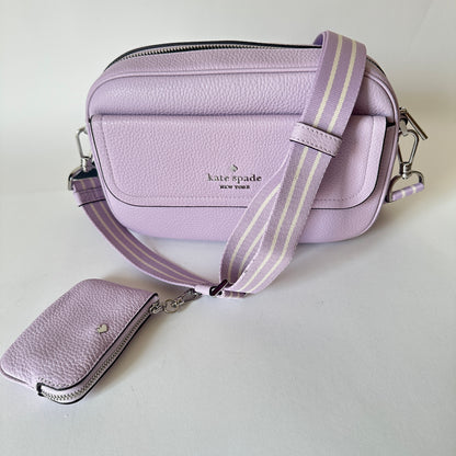 Rosie Flap Camera Bag violet