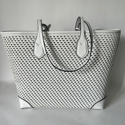 Eva Woven Large Tote - Optic White