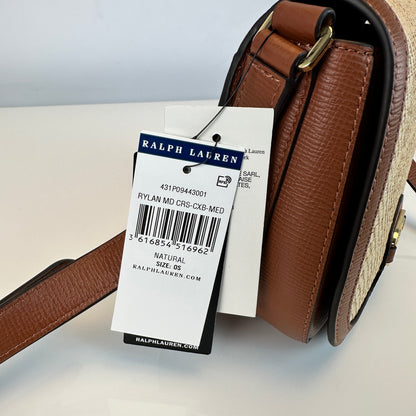Rylan Medium Crossbody - Beige/Brown