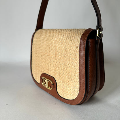 Rylan Medium Crossbody - Beige/Brown