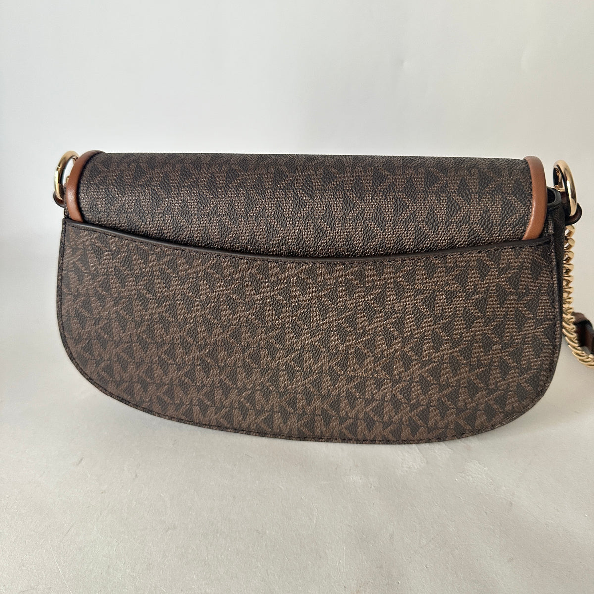 Mila Sling Messenger - Monogram - Brown