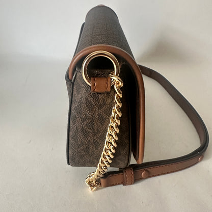 Mila Sling Messenger - Monogram - Brown