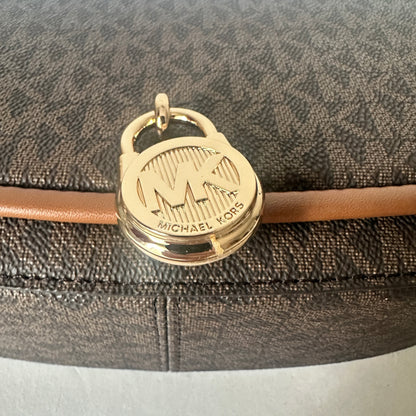 Mila Sling Messenger - Monogram - Brown
