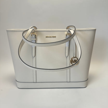 Jet Set Travel Large Shoulder Tote - Light Cream