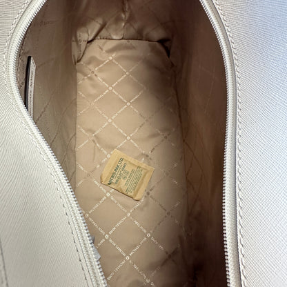 Jet Set Travel Large Shoulder Tote - Light Cream