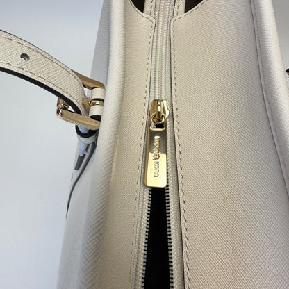 Jet Set Travel Large Shoulder Tote - Light Cream