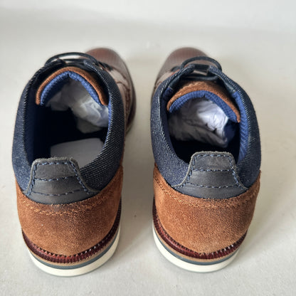 Oxfords - Brown & Blue Trim - EU 41