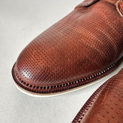 Oxfords - Brown & Blue Trim - EU 41