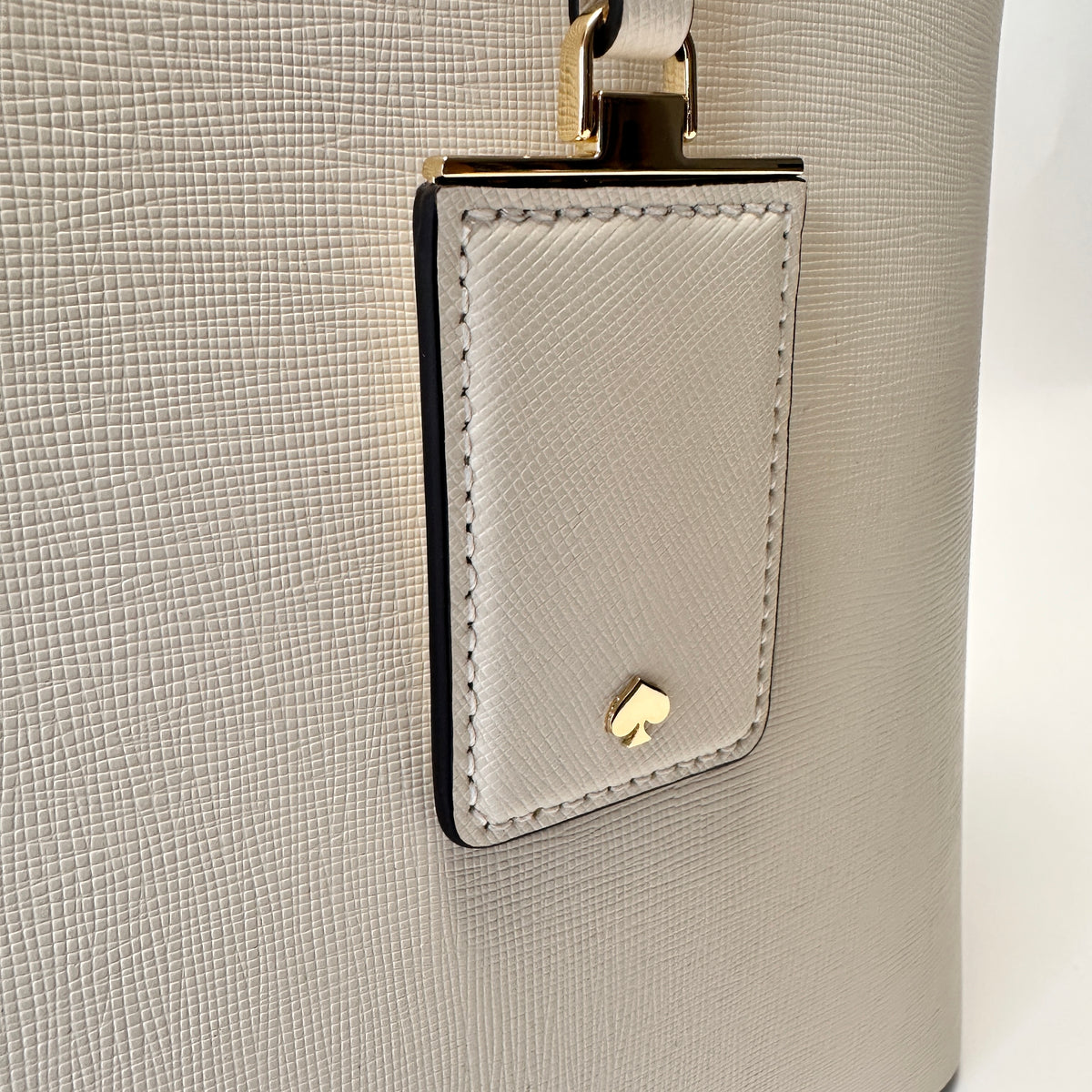 Perforated Perfect Tote Bag white butterfly