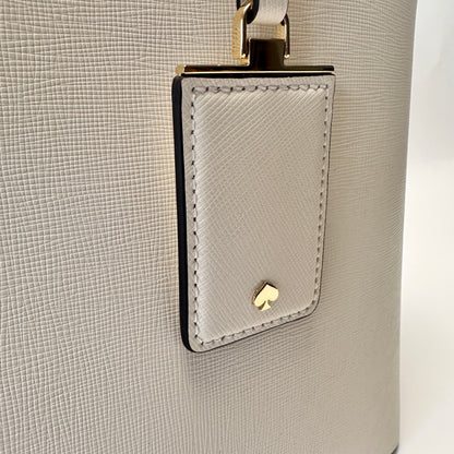 Perforated Perfect Tote Bag white butterfly