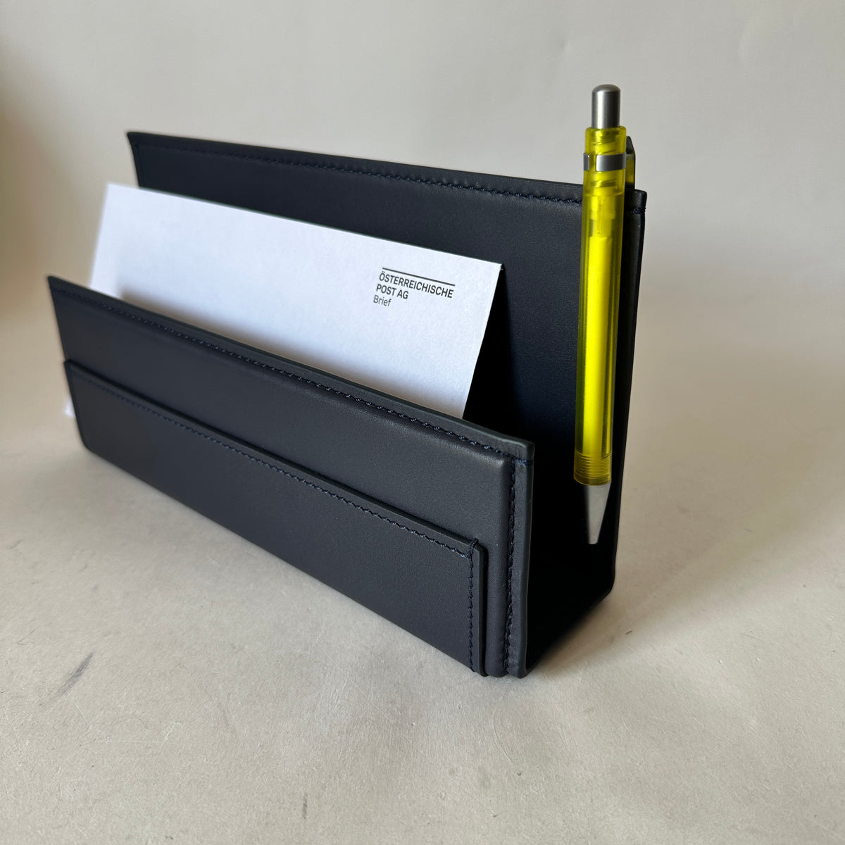 Brennan Letter Rack - Navy