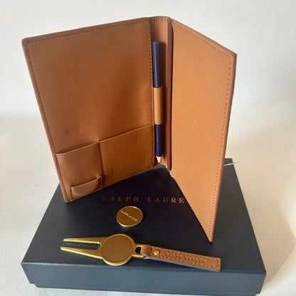 Buckley Golf Gift Set - Light Brown Gold