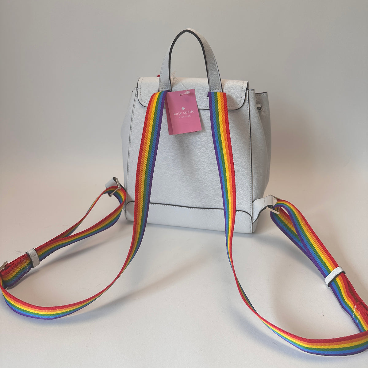 Flap Backpack Pride white dove
