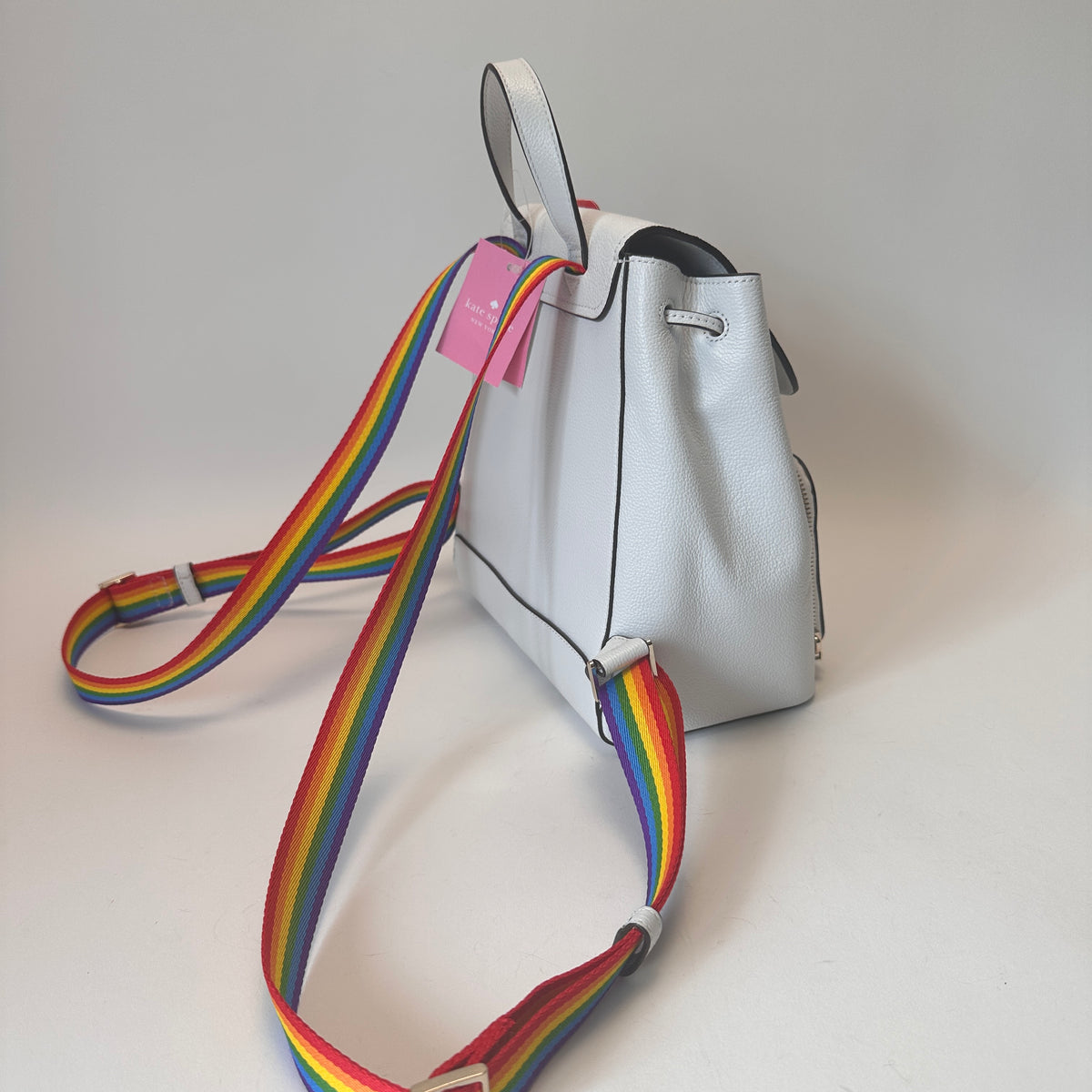Flap Backpack Pride white dove