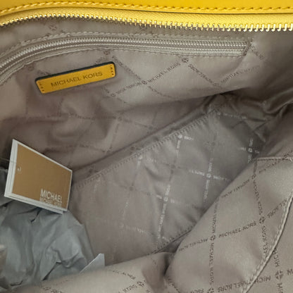 Jet Set Item - Front Zip Chain Tote - Jasmine Yellow
