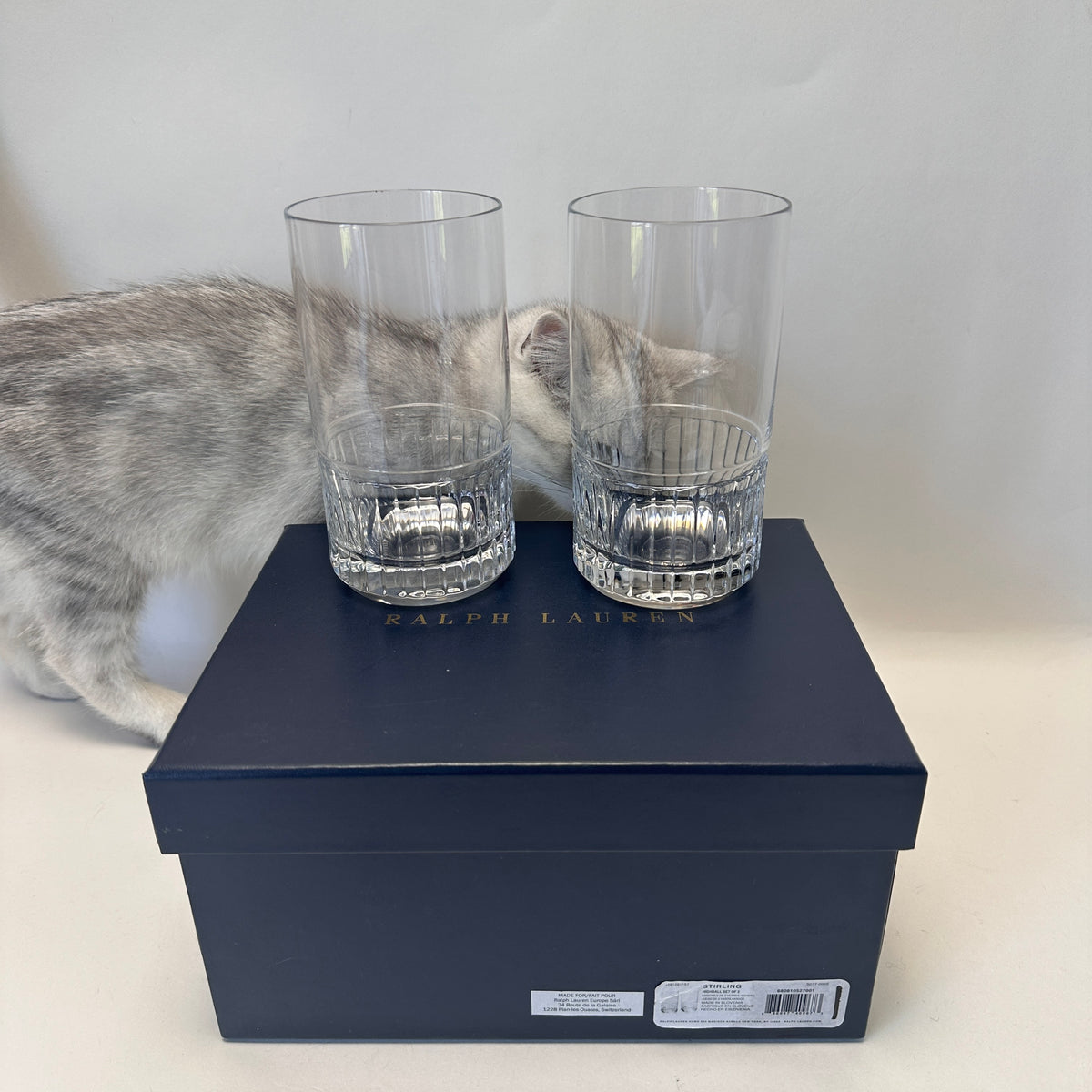 Stirling Set of 2 Highball Glasses