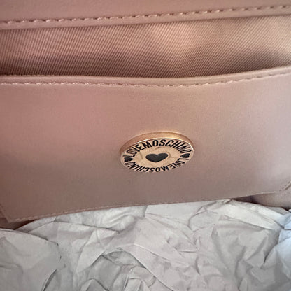 Love Moschino Gold Chain-Detail Backpack - Pink
