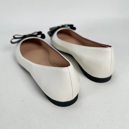 Yris Ballerinas - White/Black - EU 37.5