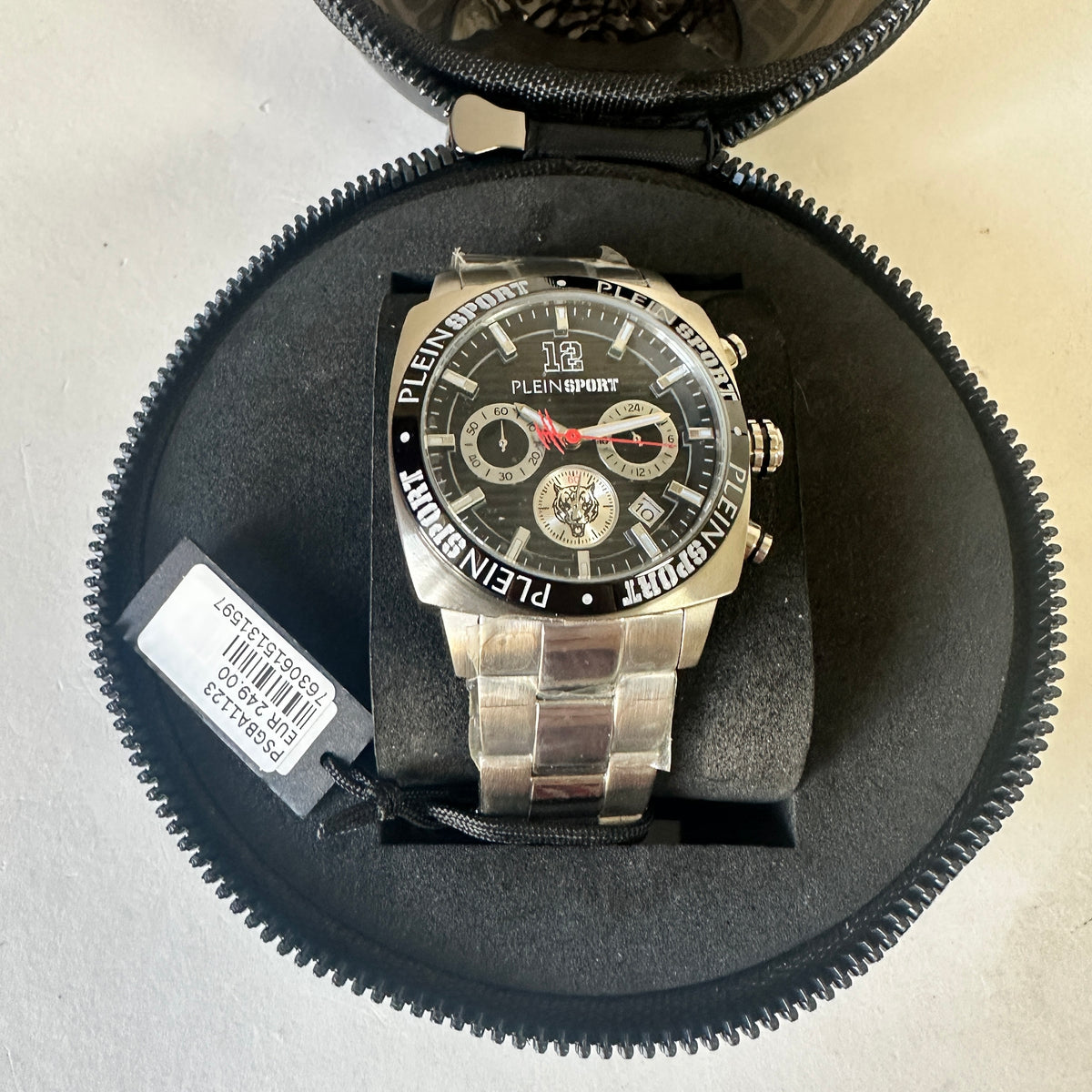 Wildcat Chronograph Watch - Stainless Steel Black