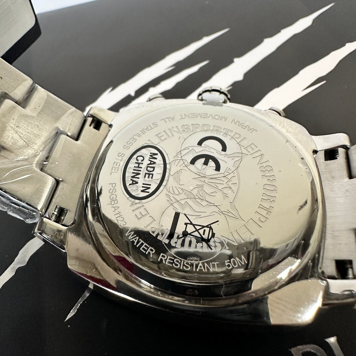 Wildcat Chronograph Watch - Stainless Steel Black
