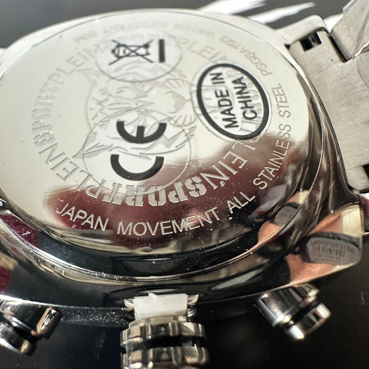 Wildcat Chronograph Watch - Stainless Steel Black