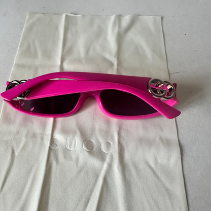 Sunglasses with GG Logo - Pink