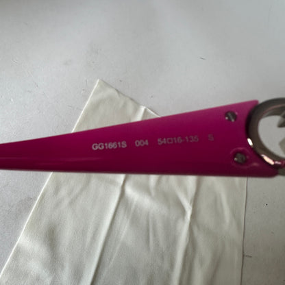 Sunglasses with GG Logo - Pink