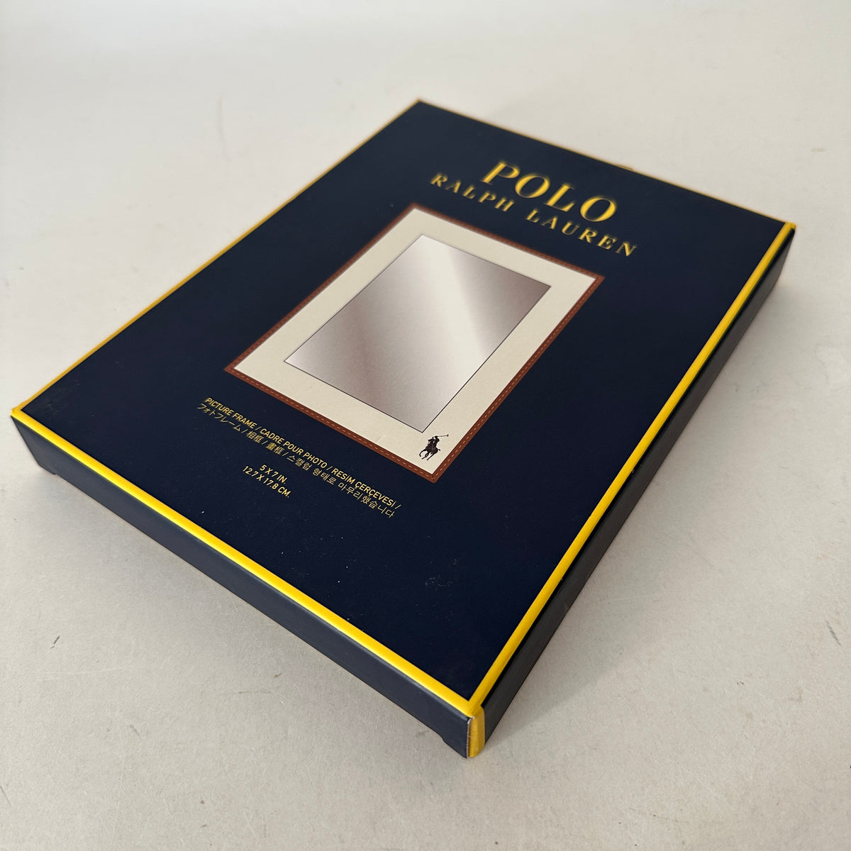 Polo Icon Picture Frame - Cream - 17 x 22 cm