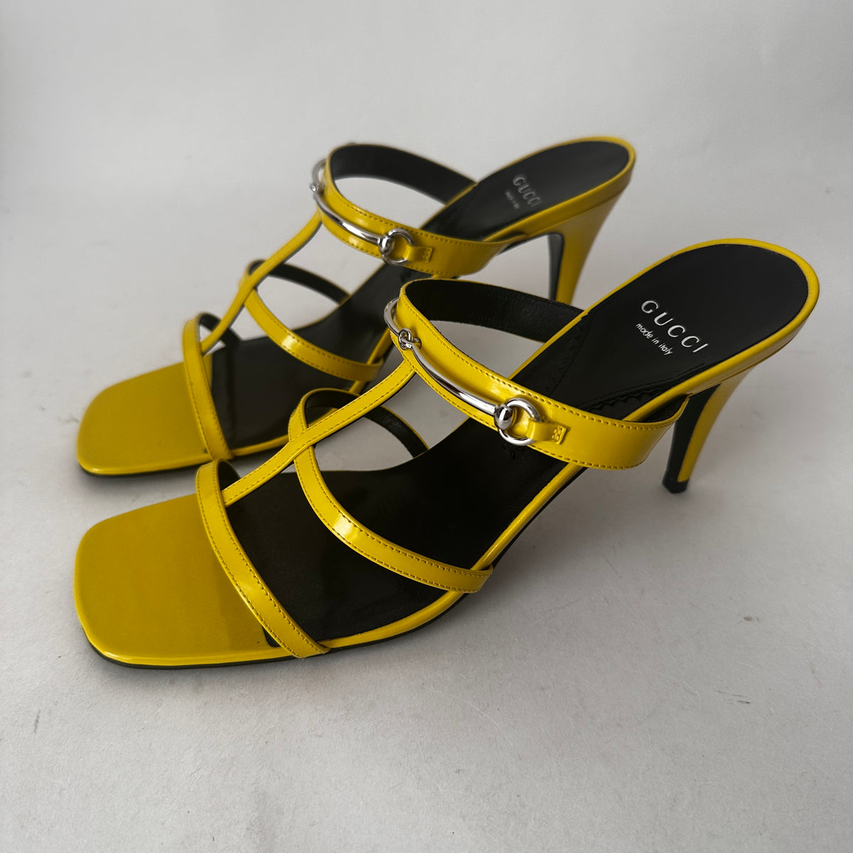 Horsebit Sandals - Yellow - EU 40