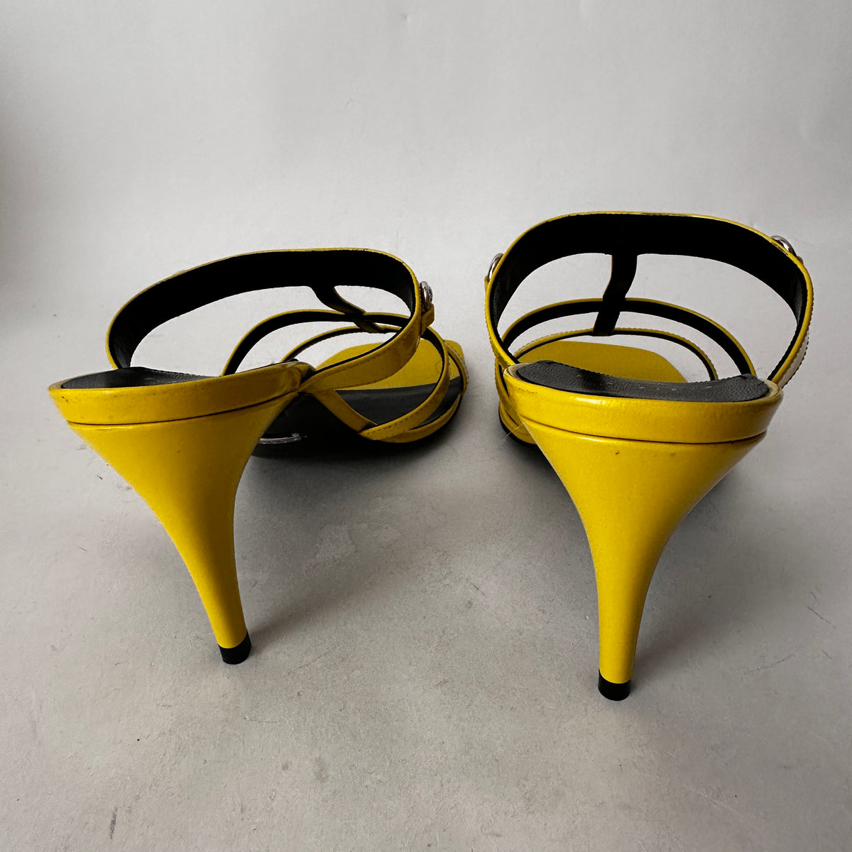 Horsebit Sandals - Yellow - EU 40