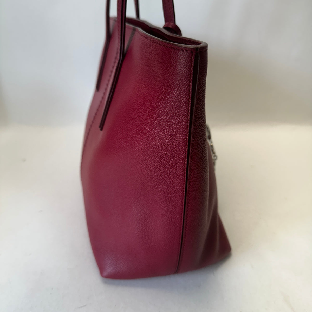 ANQ Shopping Zip Media - Burgundy
