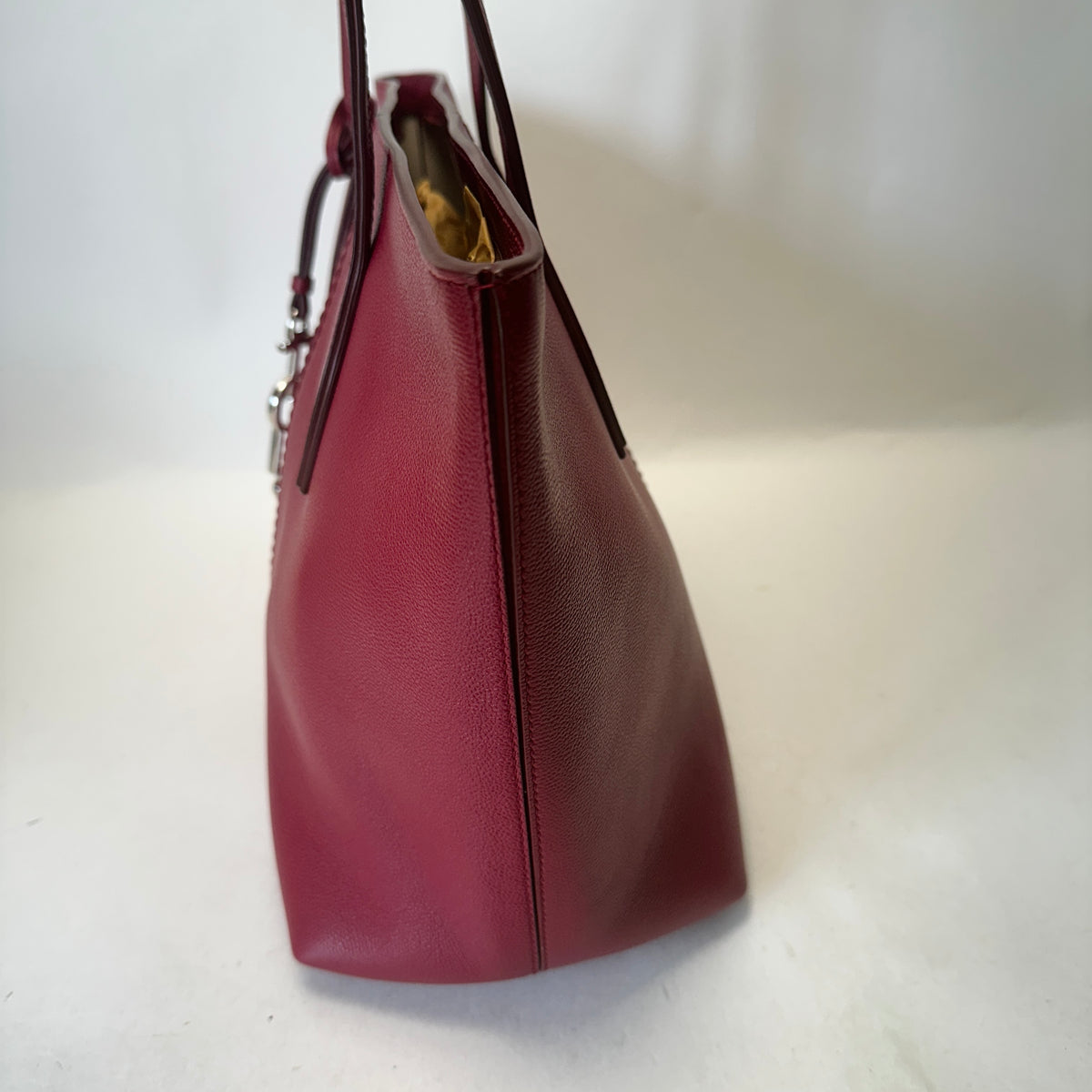 ANQ Shopping Zip Media - Burgundy