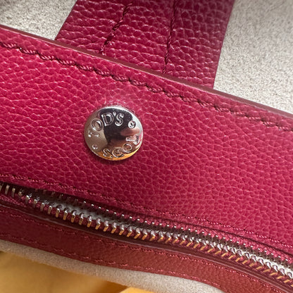 ANQ Shopping Zip Media - Burgundy