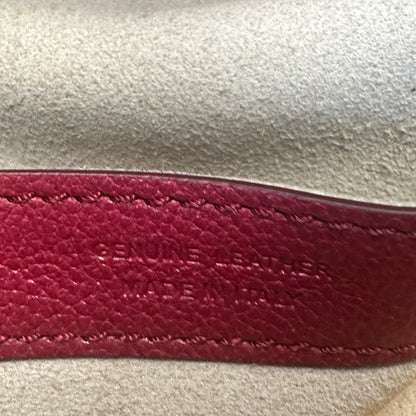 ANQ Shopping Zip Media - Burgundy