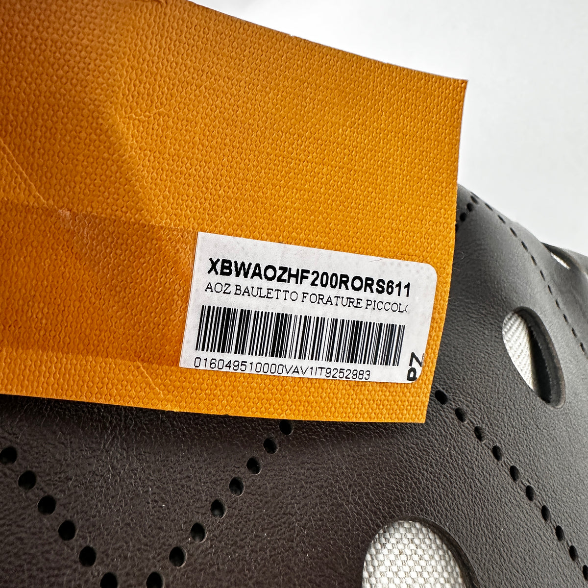AOZ Bauletto Forature - Dark Brown