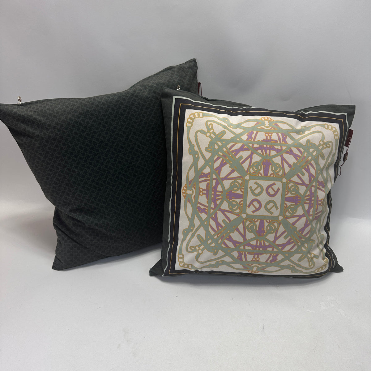Set of 2 Cushion Covers - Green