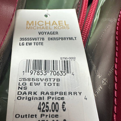 Voyager Large Tote - Dark Raspberry