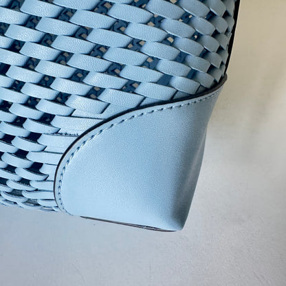 Eva Woven Large Tote - Light Sky